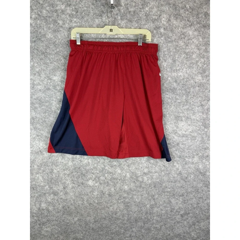 Washington Nationals Shorts Mens Large Nike Dri-fit‎ MLB Baseball Red Training